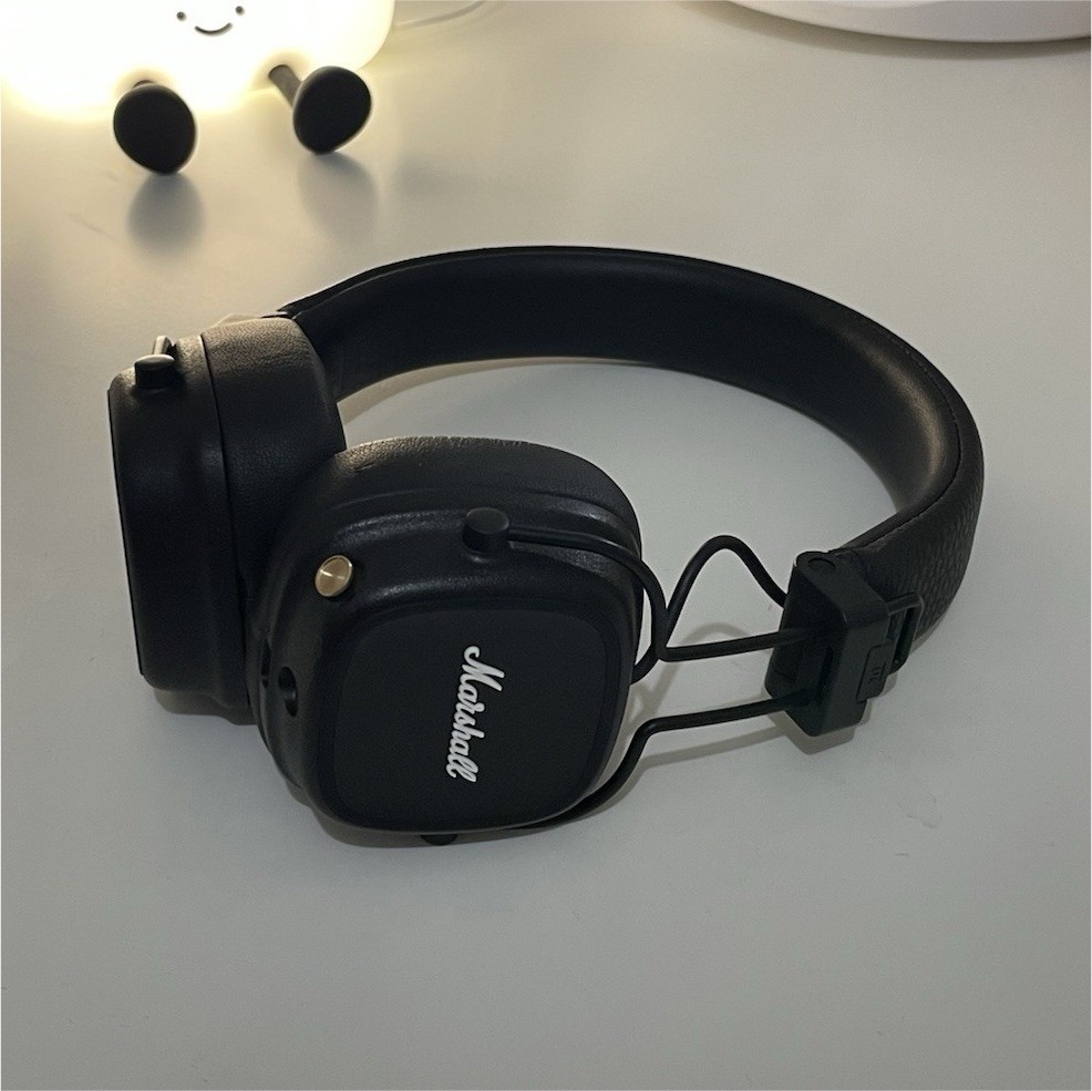 Marshall Major IV Wireless Foldable On-Ear Bluetooth 40mm Black