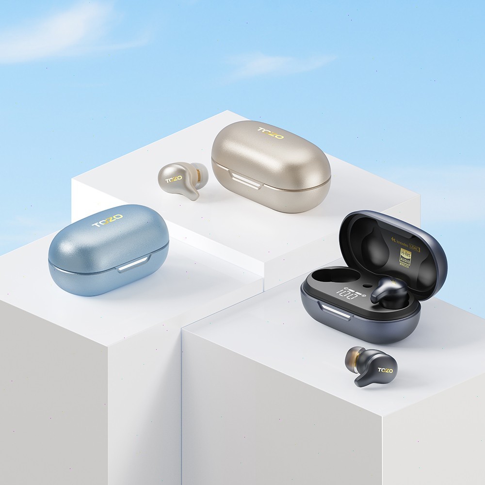 TOZO Golden X1 Wireless Earbuds OrigX Pro Hi-Res Audio Bluetooth Headphones