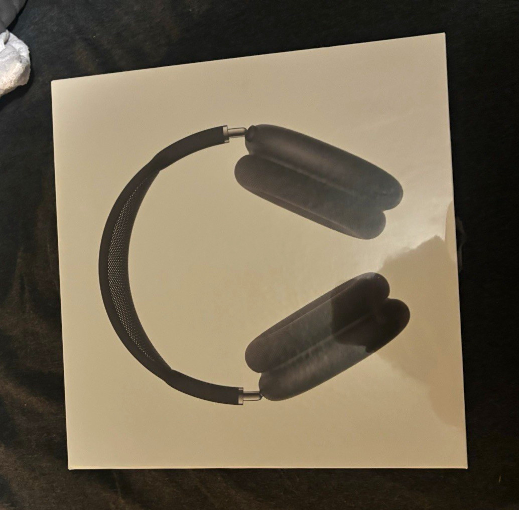 Apple AirPods Max Black Wireless Bluetooth ANC Headphones Mic MGYH3AM/A