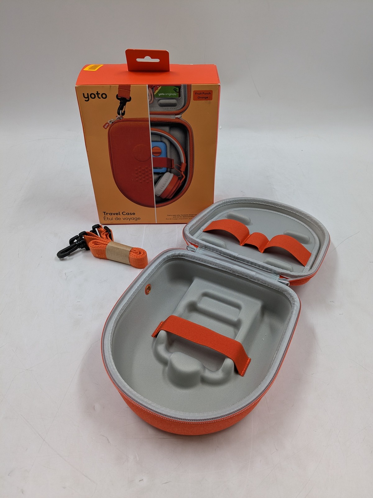 Yoto Wired Over-Ear Headphones For Kids 3.5mm Jack w/ Travel Case Lot of 2