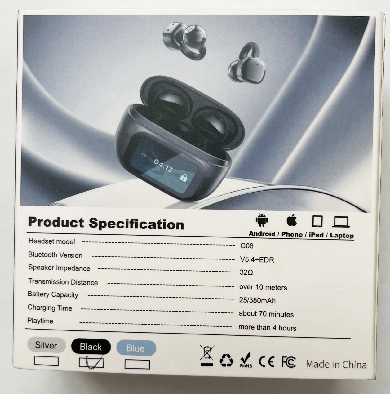 AI Translation Earbuds G08 144 Language Real Time Translator iOS Android New