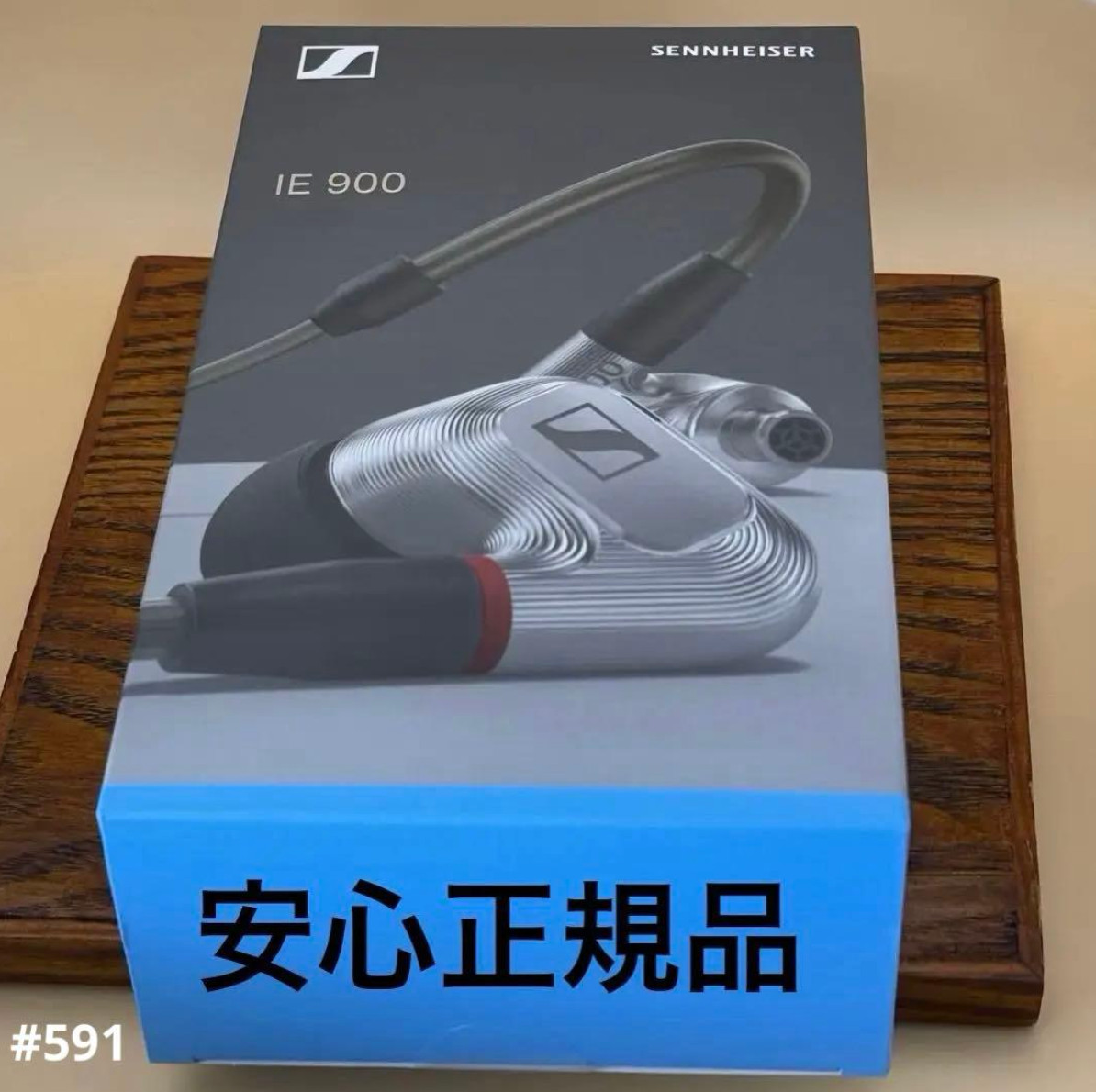 Sennheiser IE 900 Wired Audiophile Headphones Silver Confirmed Operation Used