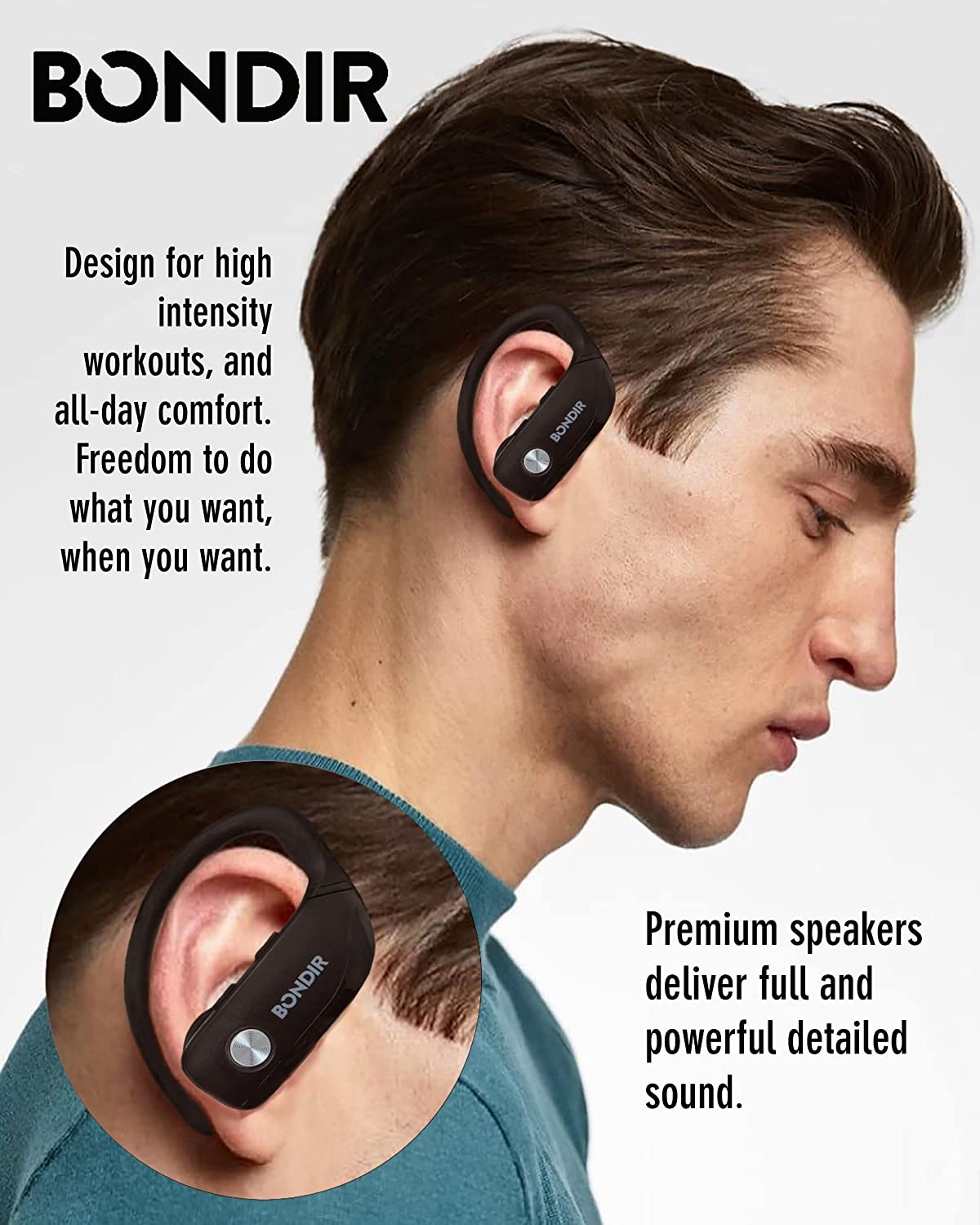 Bondir True Wireless Bluetooth Earphones (Black)