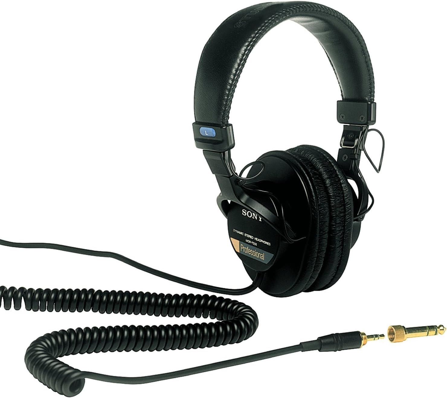 Sony MDR-7506 Professional Large Diaphragm Wired Monitor Headphones