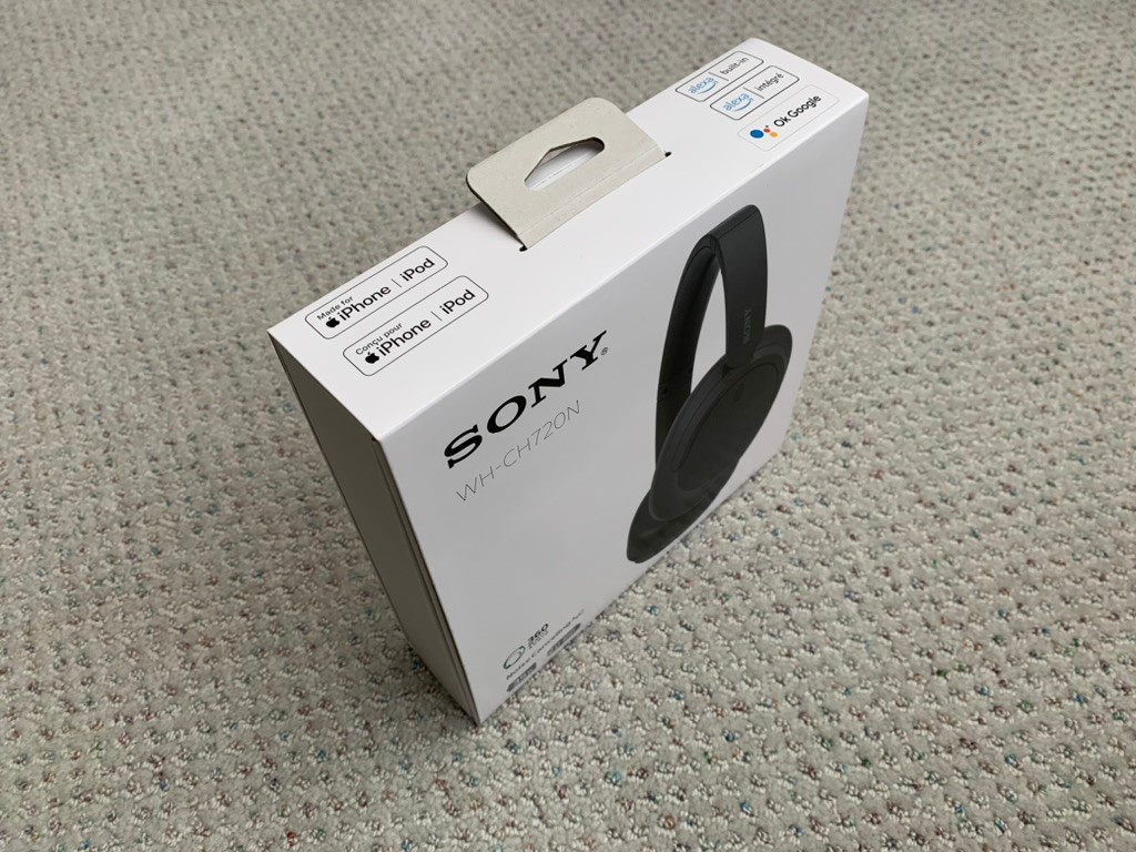 Sony WH-CH720N Noise Canceling Wireless Headphones – Black