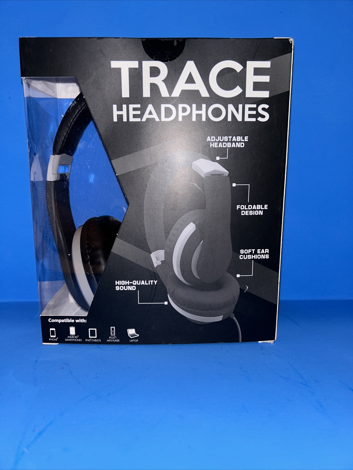 Trace Headphones For Iphone, Android Smartphones, Ipad/tablets, Ipod/mp3 & Lapto
