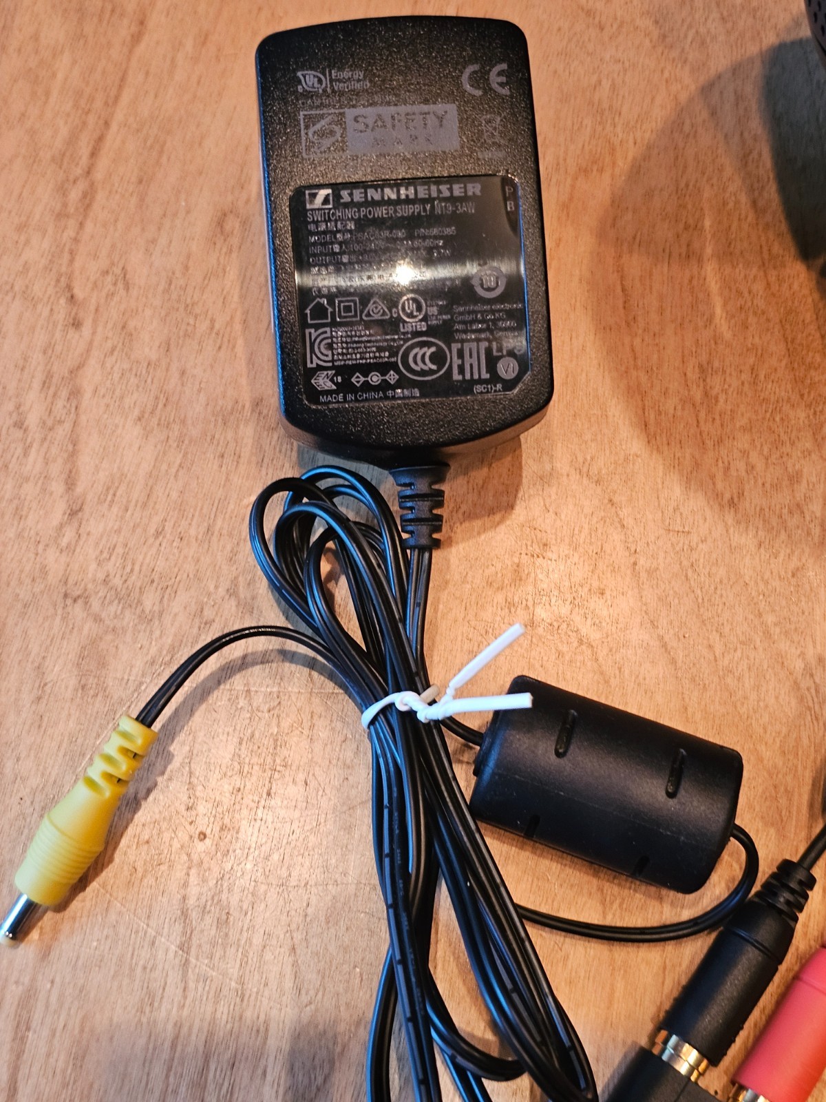 Sennheiser RS 135 On-Ear Wireless RF Headphones with Charging Cradle
