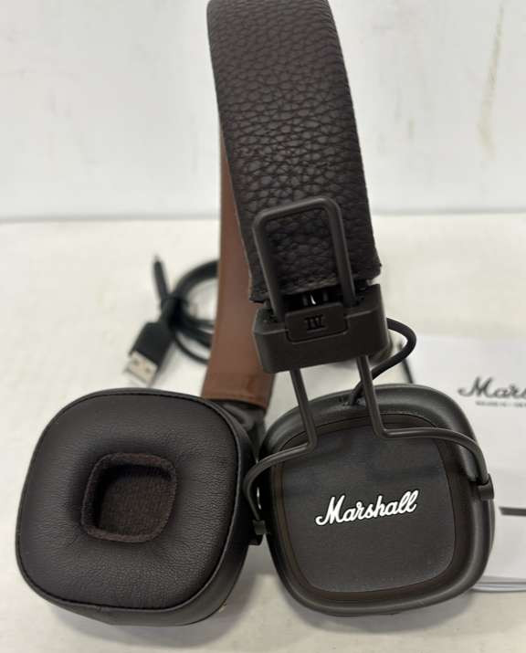 Marshall Major IV Bluetooth On-Ear Headphones – Brown (1006127)