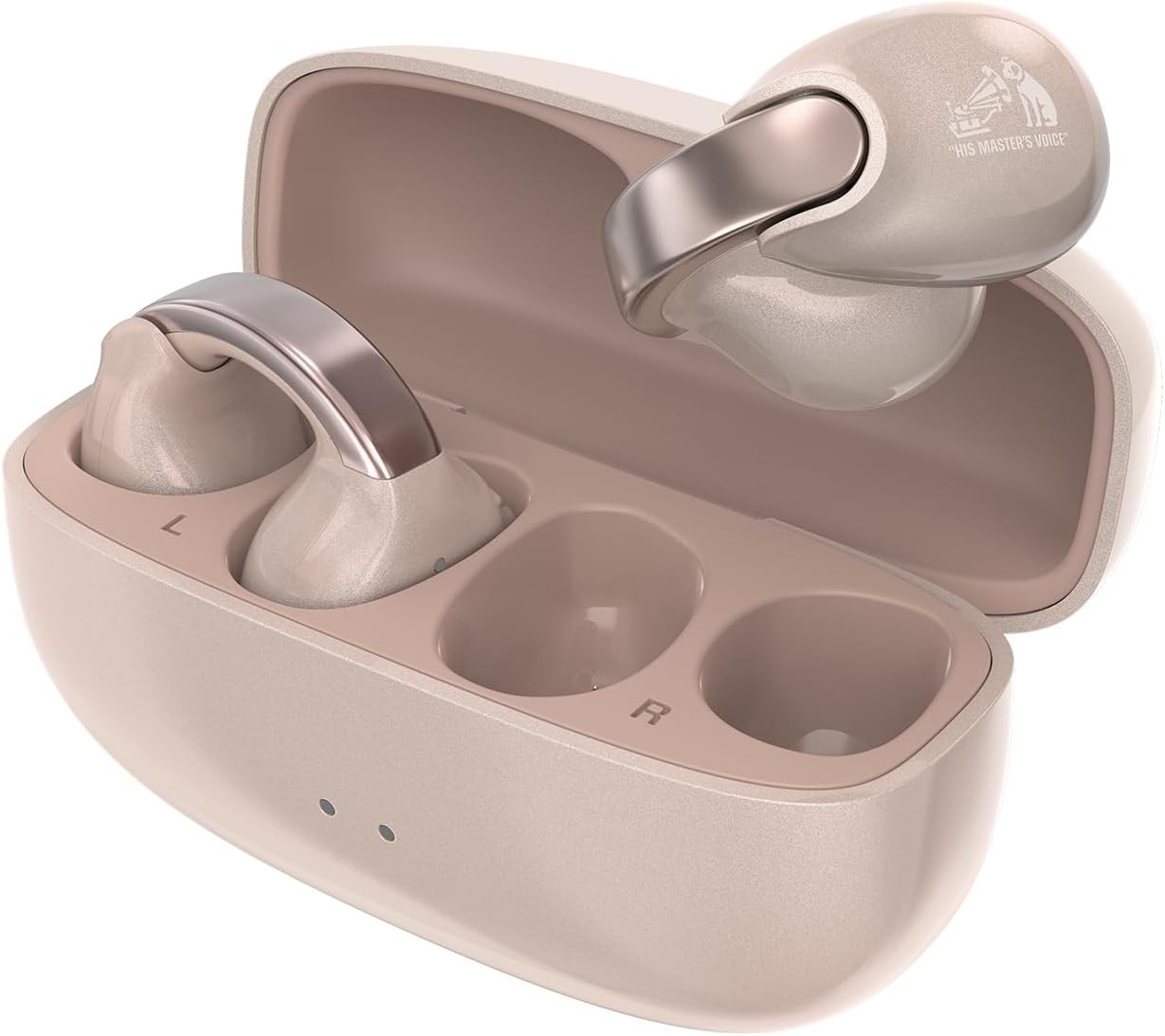 JVC Kenwood Victor HA-NP1T-PN Wireless Earphones, Bluetooth Ver. 5.3, Sand Peach