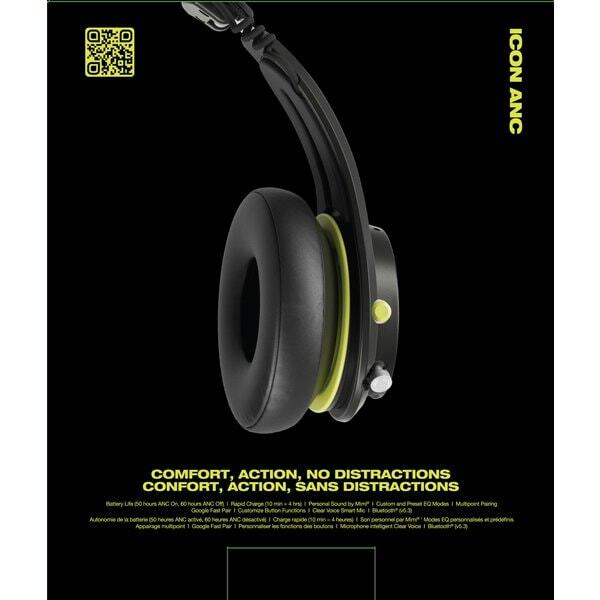 Skullcandy Wireless Headphones Skullcandy ICON ANC True Black S5IOW-S740