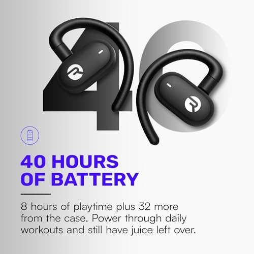Fitness Open Ear Earbuds – Wirelesstooth – Blue Headphones
