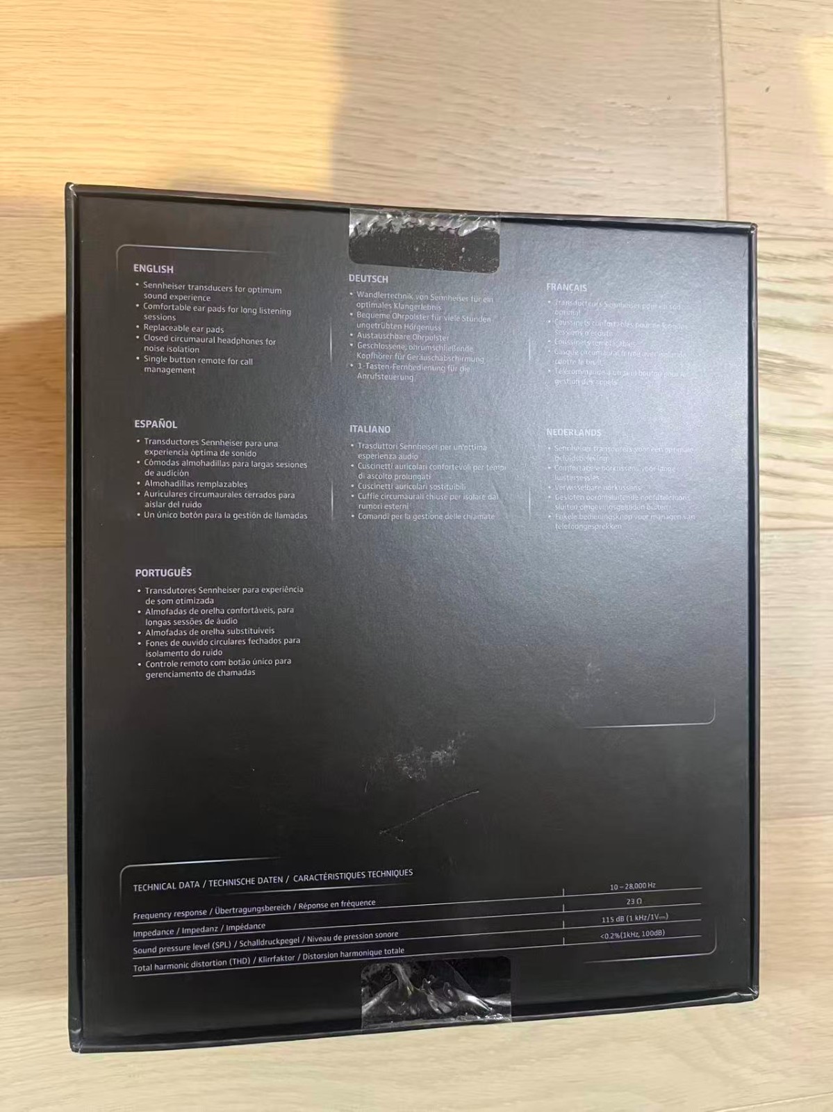 Brand new Sennheiser HD598Cs Over-Ear Headphones Genuine noise isolating
