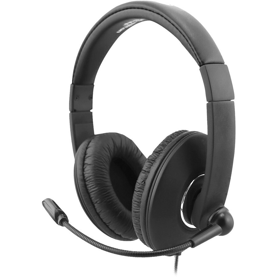 Hamilton Buhl Smart-Trek Mini Headset With In-Line Volume Control.. STM2BK.. NEW