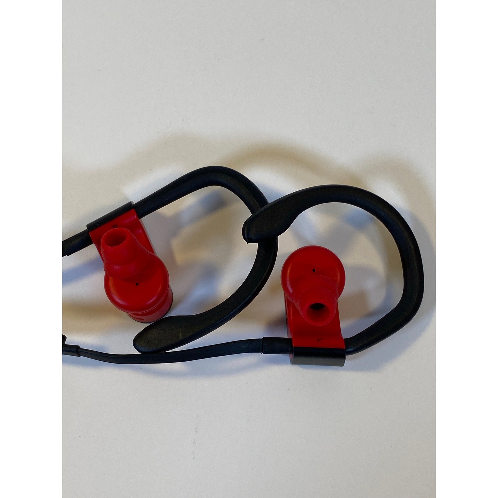 Beats by Dre Powerbeats3 Wireless Earphones Black Red In-Ear Sport Headphones