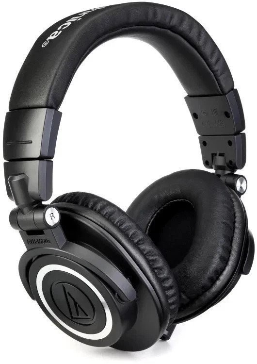 Audio-Technica ATH-M50x Closed-back Professional Studio Monitoring Headphones