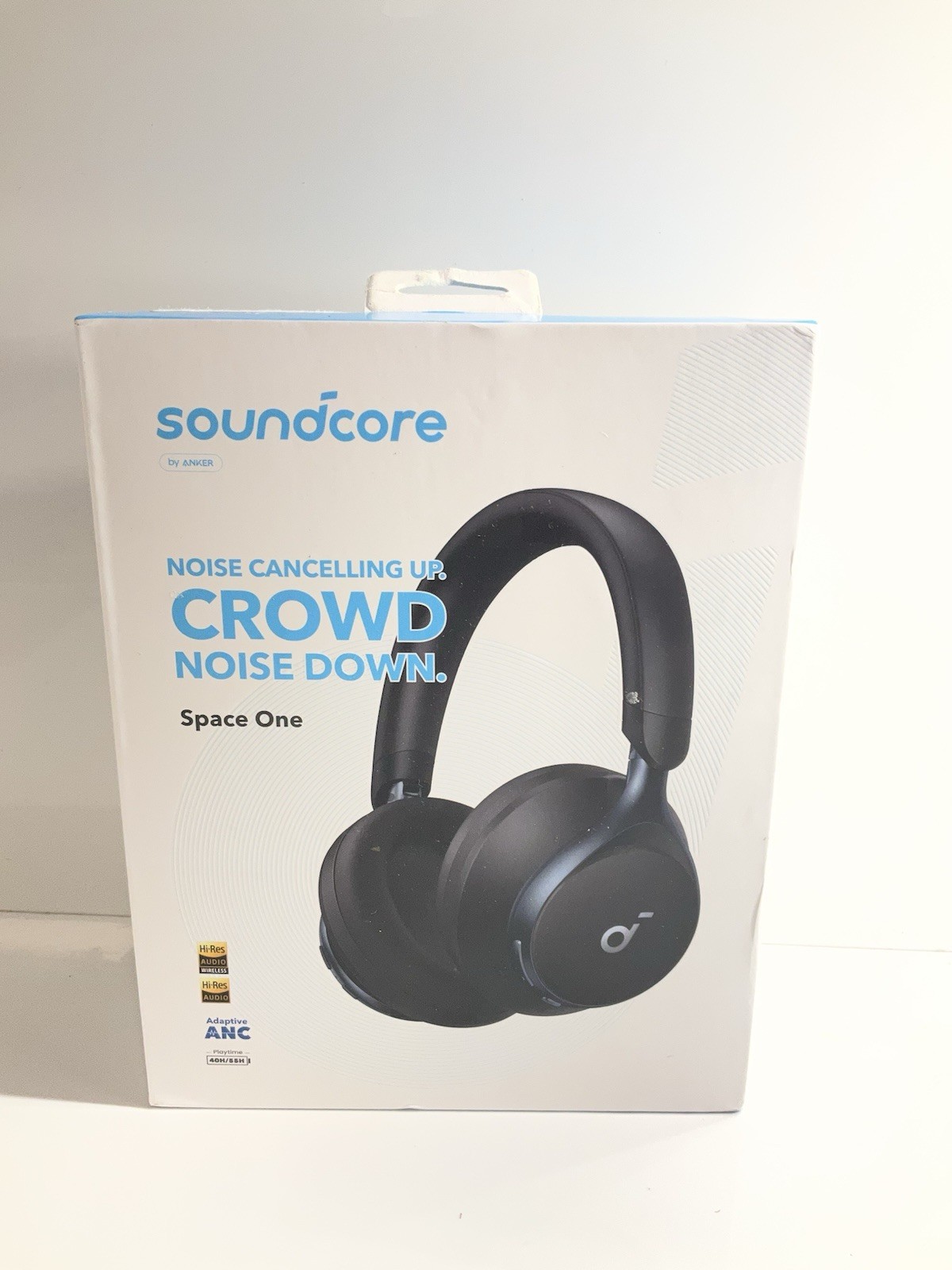 Soundcore Space One Wireless Over-Ear Headphones – Jet Black