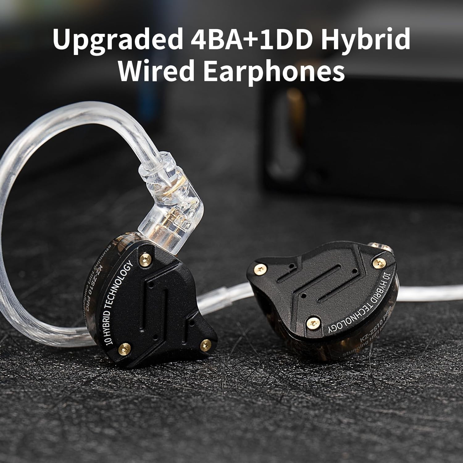 KZ ZS10 Pro Wired Headphone Detachable Cable