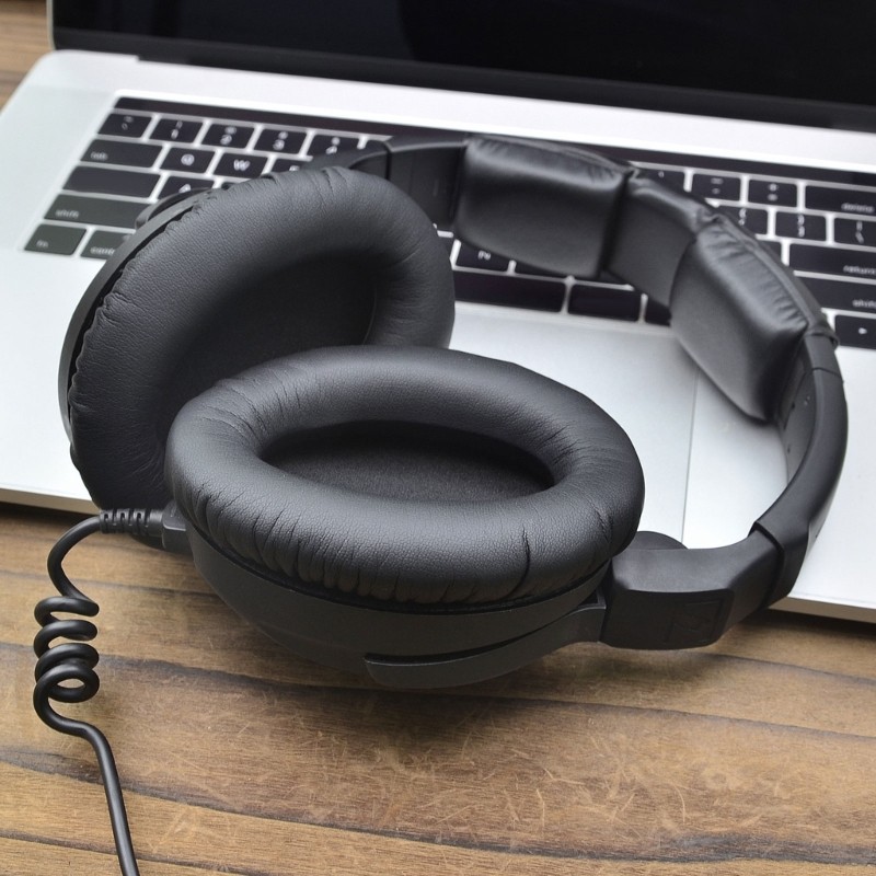 Protein Leather Ear Cushions Noise Isolating Earpads For HD300PRO Long Listening
