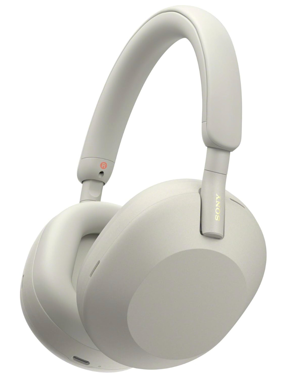 SONY WH-1000XM5 Premium Wireless Noise Canceling Headphones – Silver