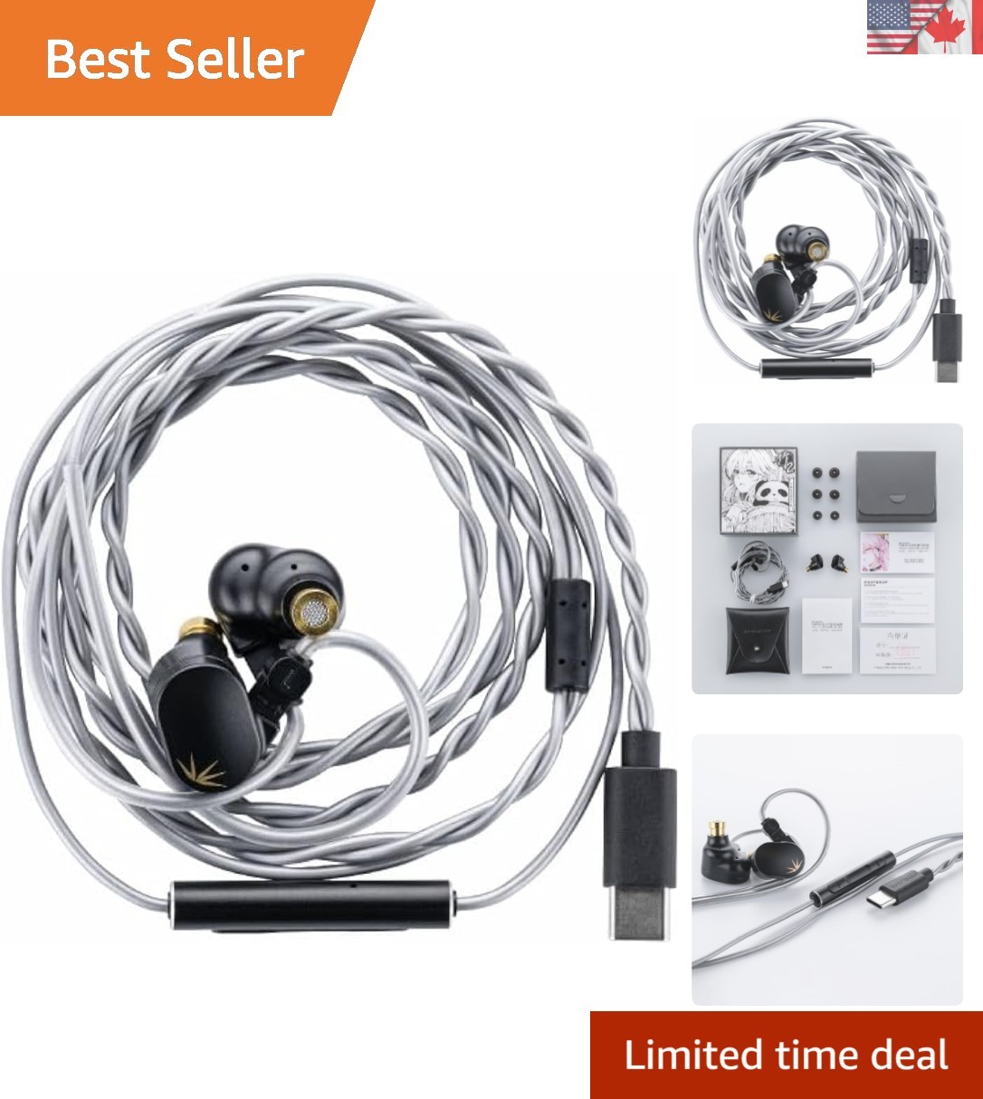 CHU II DSP High-Performance Dynamic Driver USB-C In-Ear Monitors with Microphone