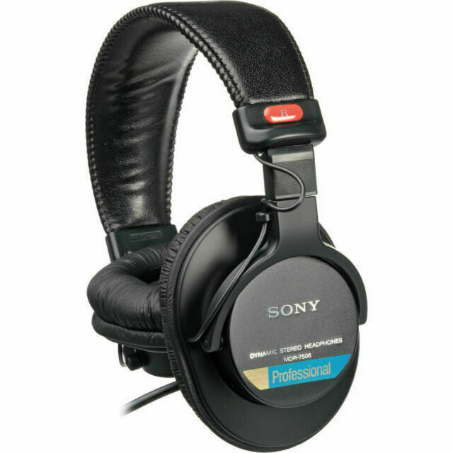 BRAND NEW SONY MDR7506 Professional Studio Headphones: MDR-7506