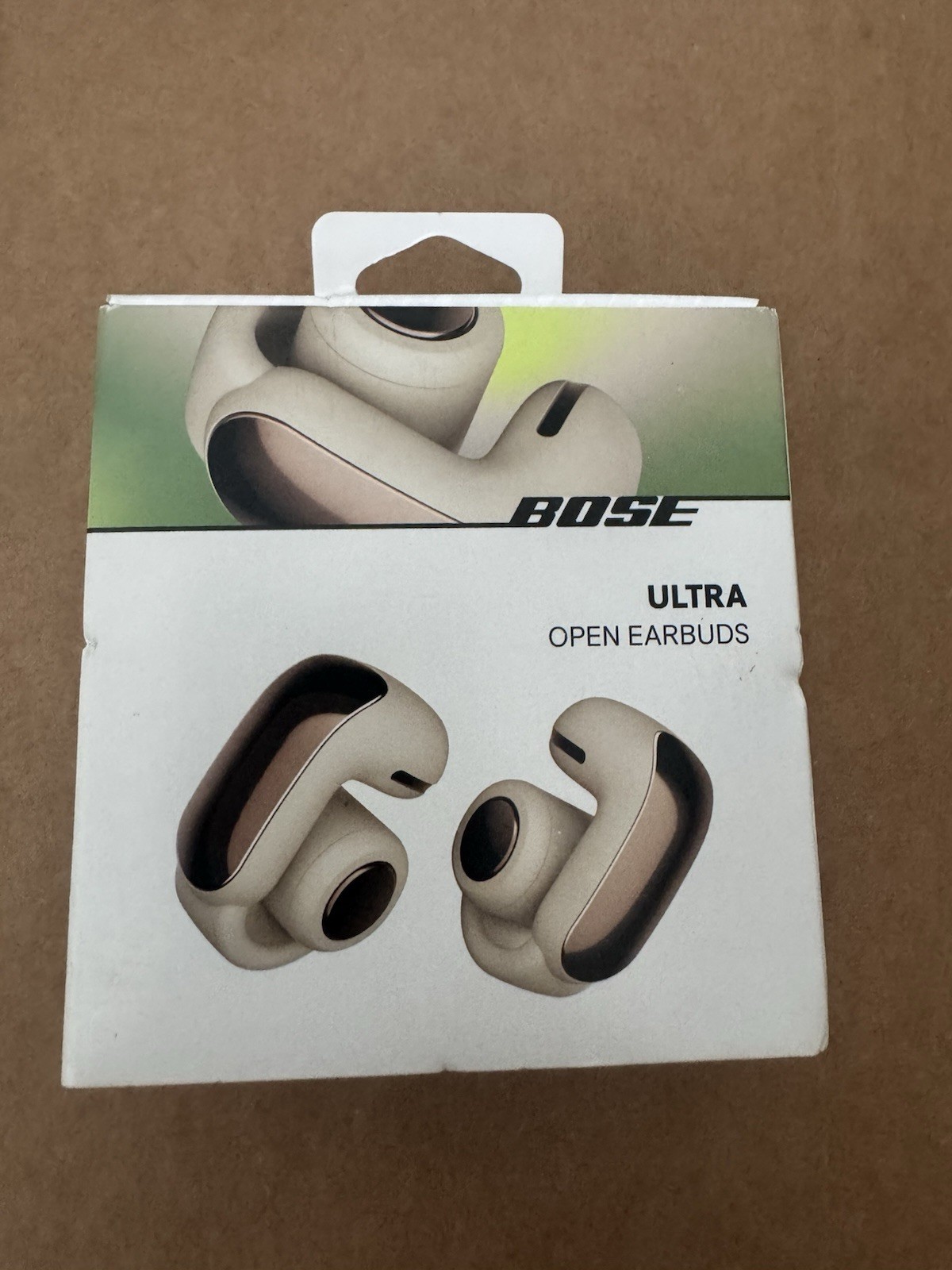 Bose Ultra Open Earbuds – Driftwood Sand – Factory Sealed