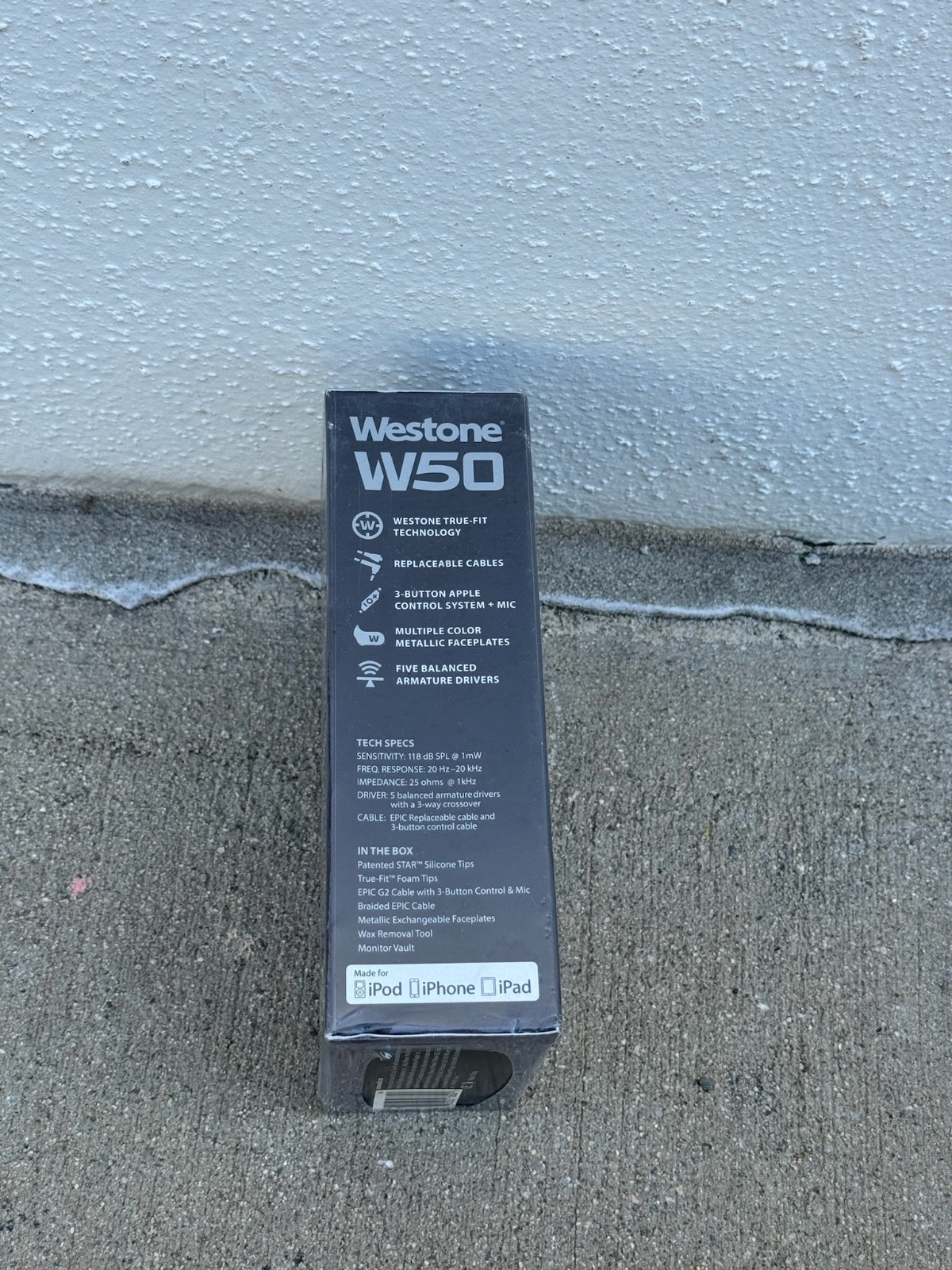 Westone W50 Signature Series Up & Over Cord Routing System Keeps Headphones Sec