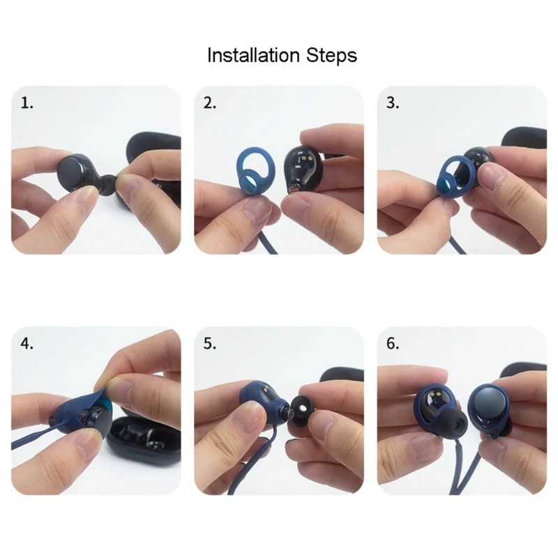 Silicone Anti-Lost Rope Hanging Neck Lanyard For Anker SoundCore Space A40 Cord