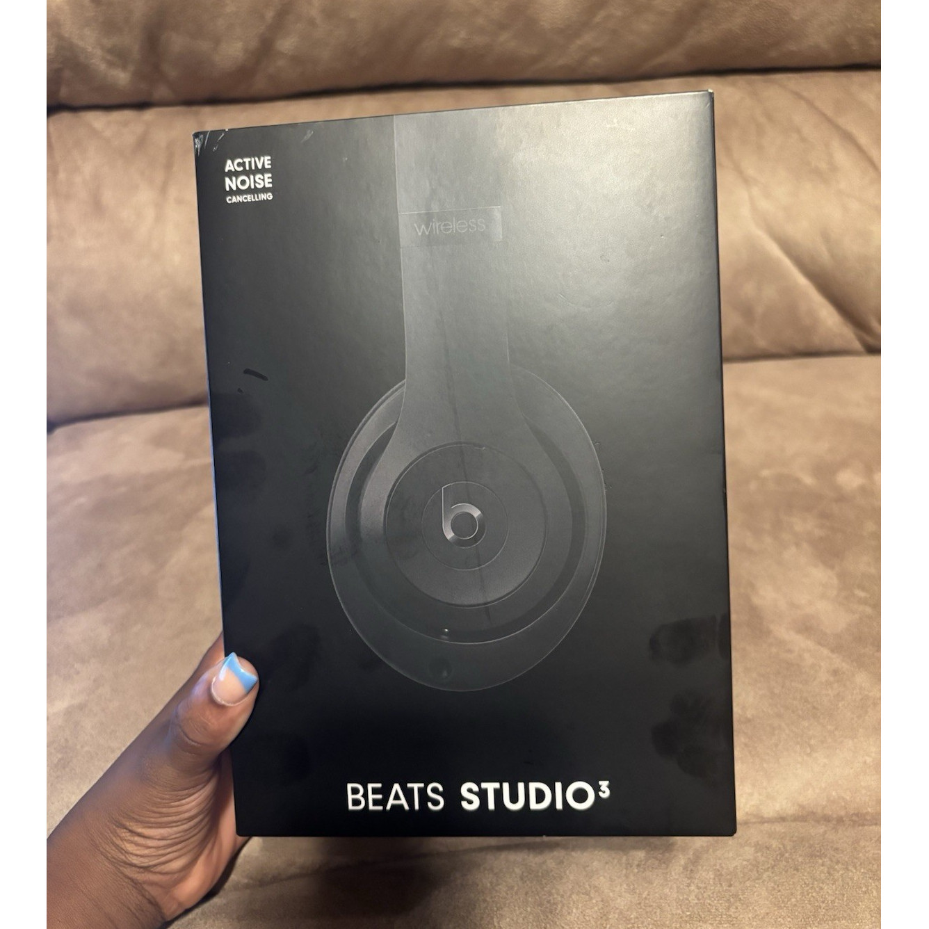 Beats by Dr. Dre Beats Studio3 Wireless Over-Ear Black ANC Bluetooth 3.5mm Mic