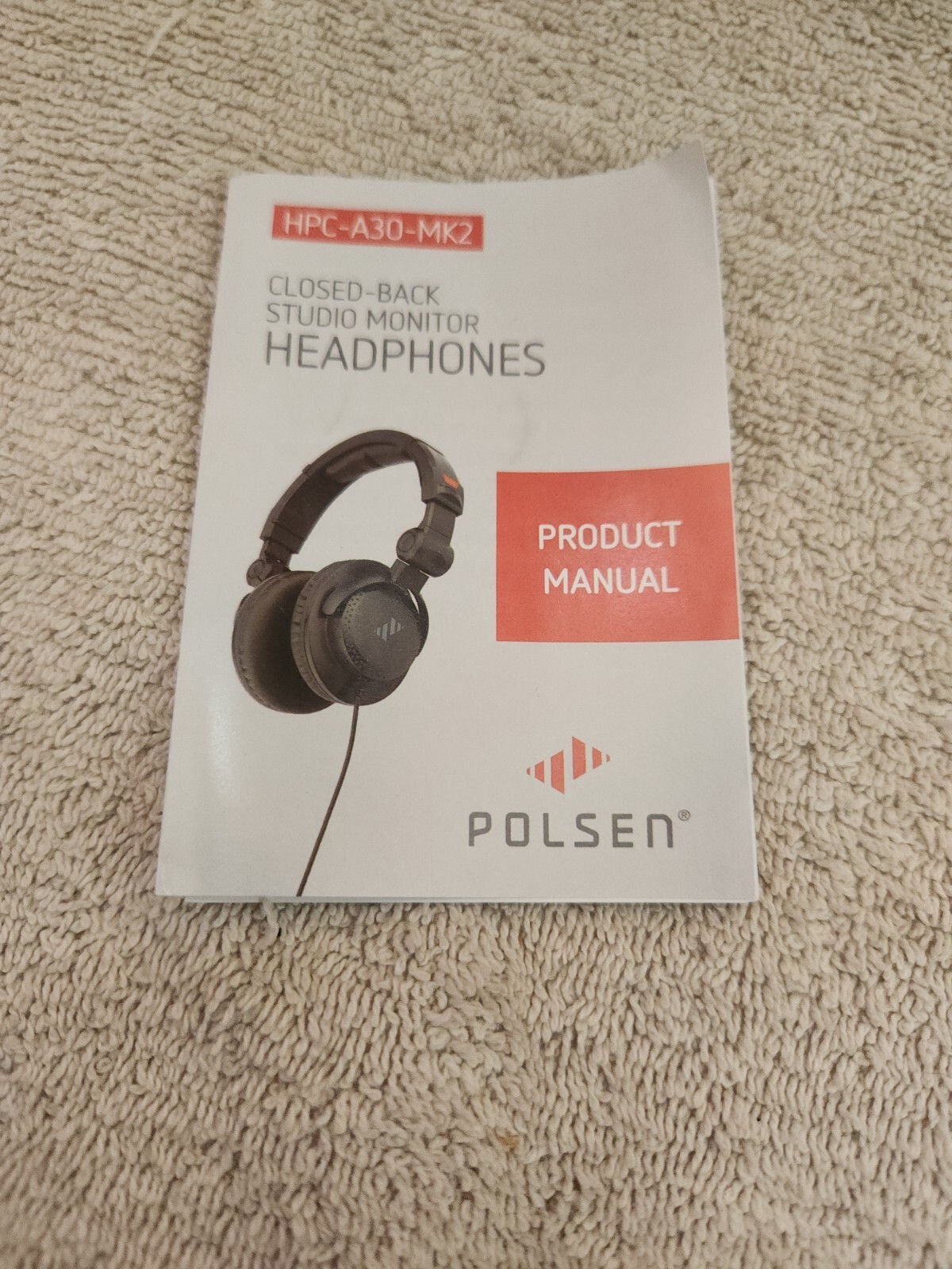 Polsen HPC-A30-MK2 Headphones (Tub44A)