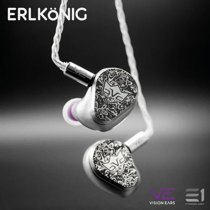 Vision Ears Erlkonig 13BA Flagship In-Ear Monitor 4 Tuning Switches – Germany