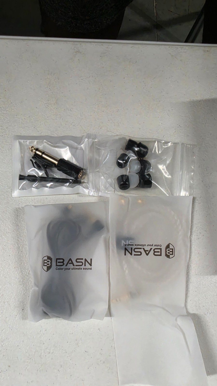 In Ear Monitor Headphones Triple Driver Earphones MMCX Cable BASN Pink Bmaster
