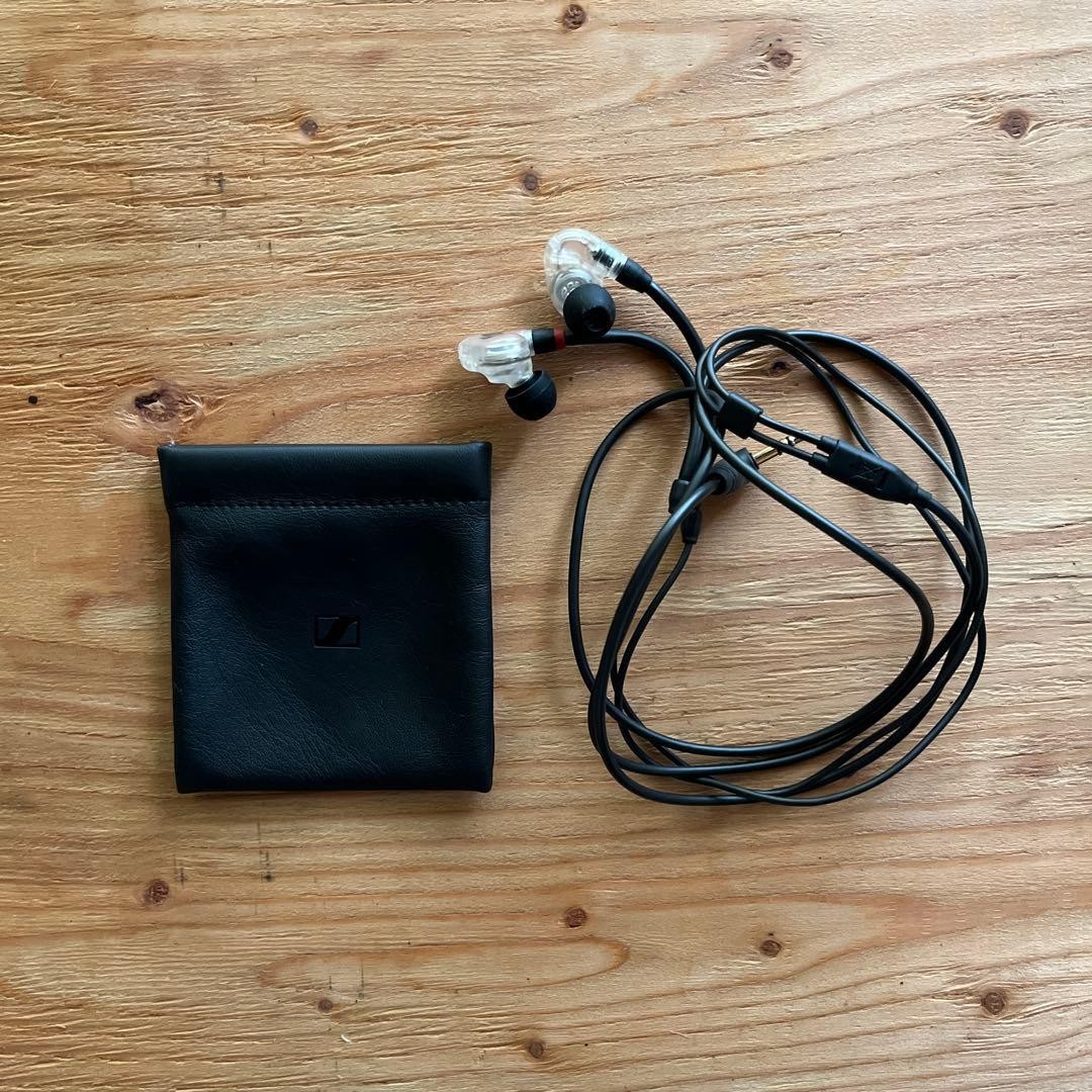 Sennheiser IE 100 PRO Wired Earphones Clear/Black with Storage Case