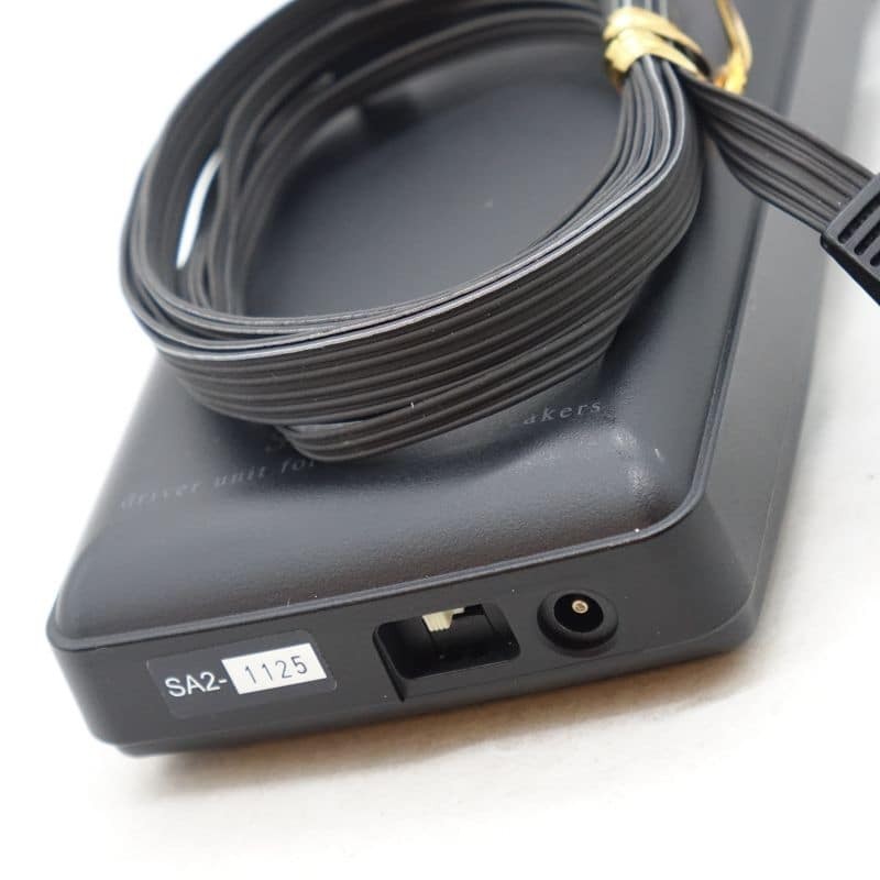 STAX SRS-002 Portable Ear Speaker System Headphones Used High End Audio
