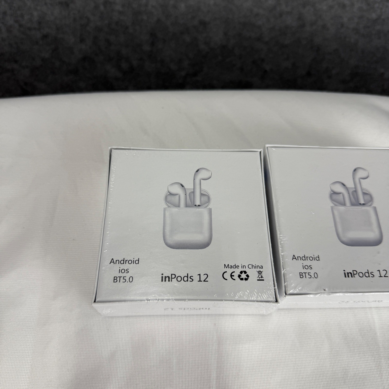 2 Pack inPods 12 True Wireless Stereo V5.0 Bluetooth Earbuds iOS Android
