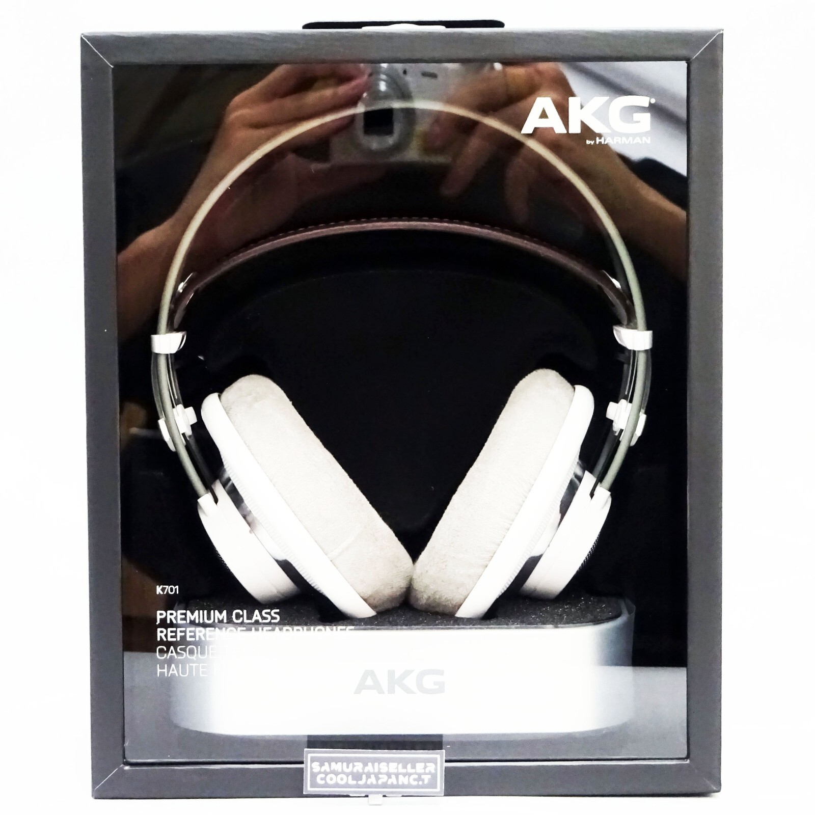 NEW AKG K701 Studio Reference Class Premium Headphones White