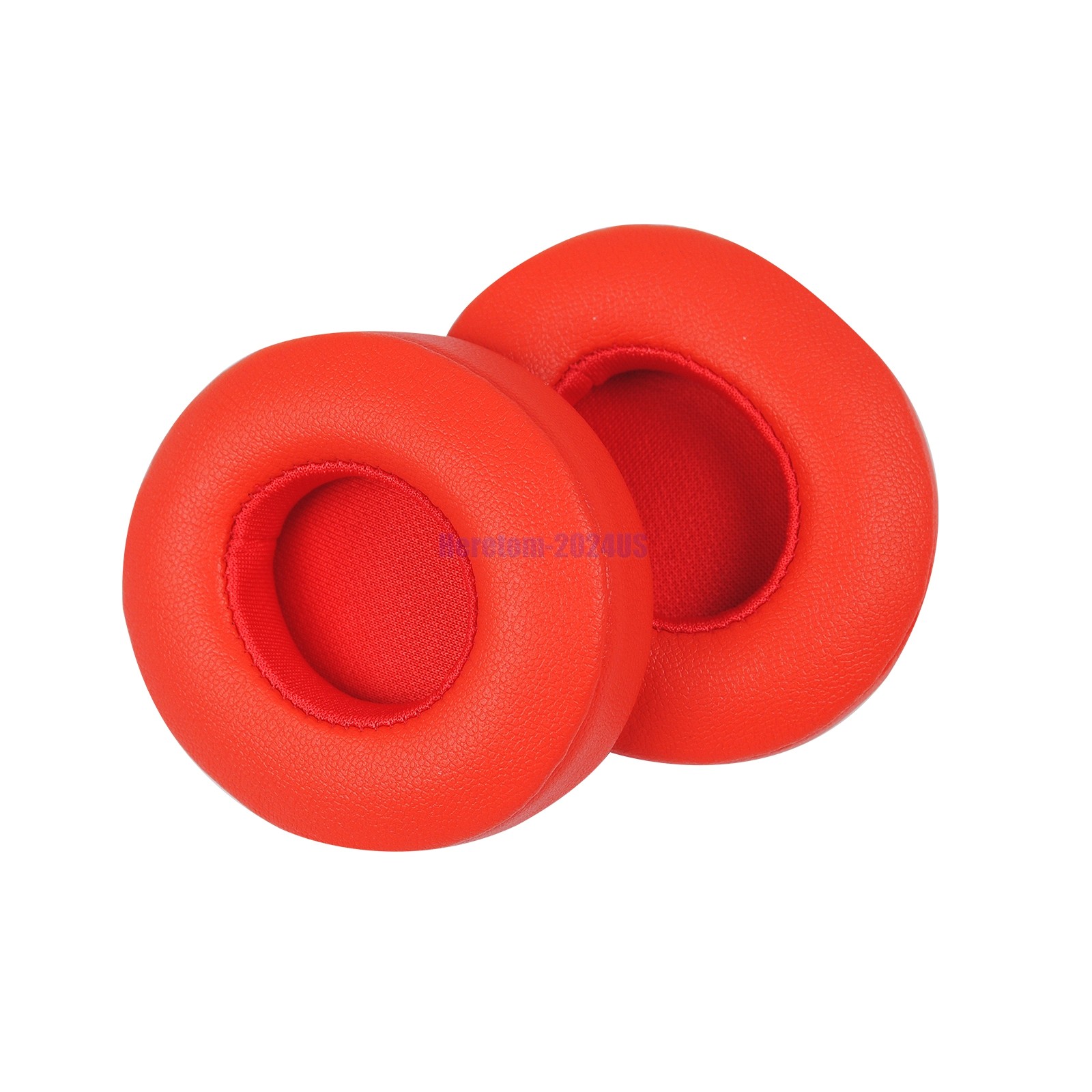 1 Pair Ear Pads Cushion For Beats Dre Solo 2 3 Headphones Replacement China Red