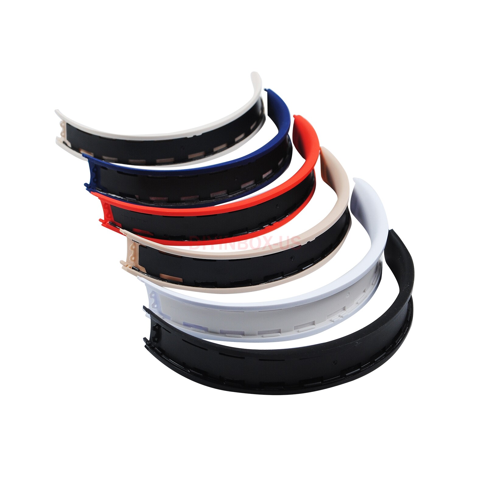 Headband Rubber Cushion for Beats by Dre Solo 2.0 3.0 Wireless Headphones Part