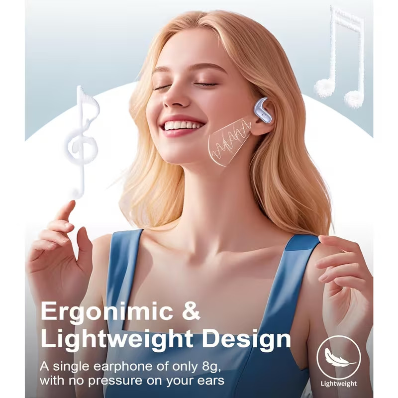 Wireless Bluetooth Headphones Ear Buds Deep Bass with Wirele Charging Case