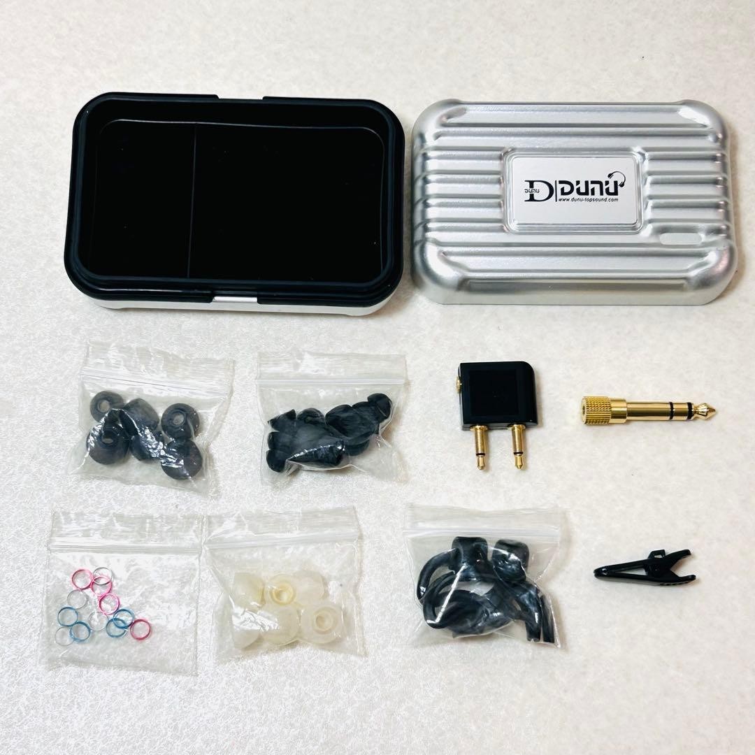 Dunu Dn-2000 Gold Earbuds Earphones w/Box, Accessories Tested From Japan