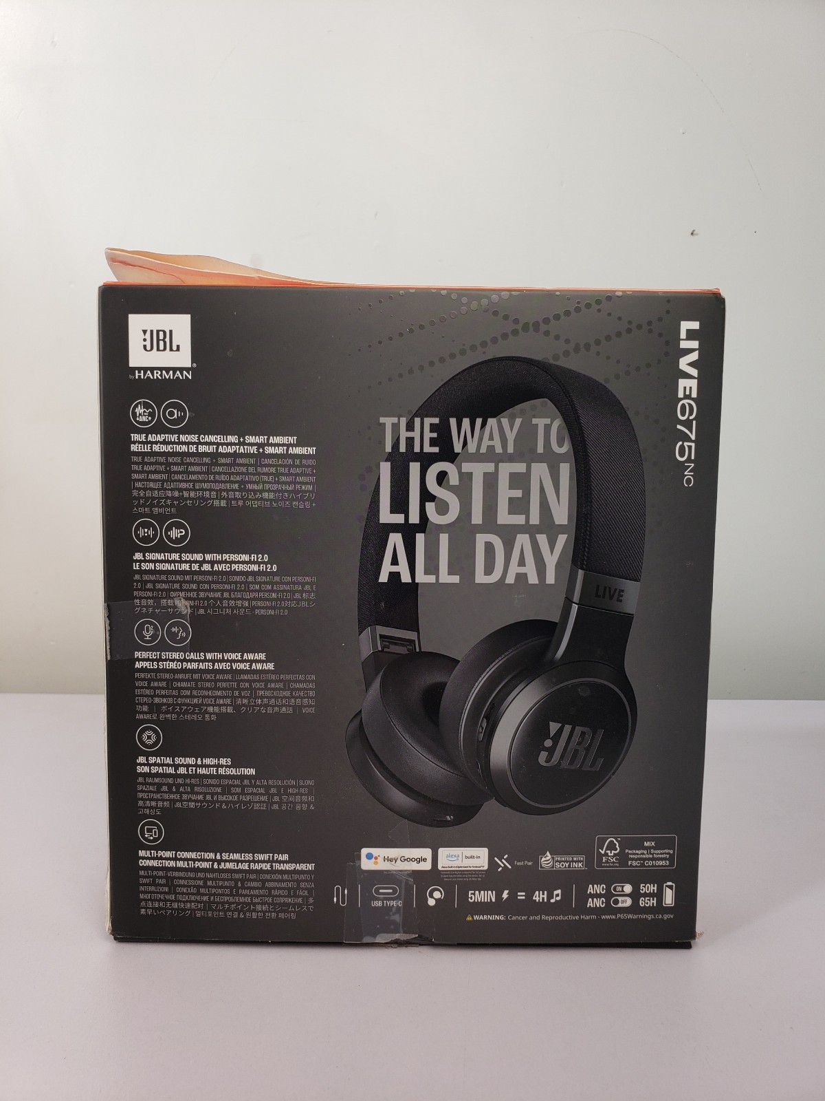 JBL Live 675NC by Harman On-Ear Adaptive Noise Canceling Headphones Tested