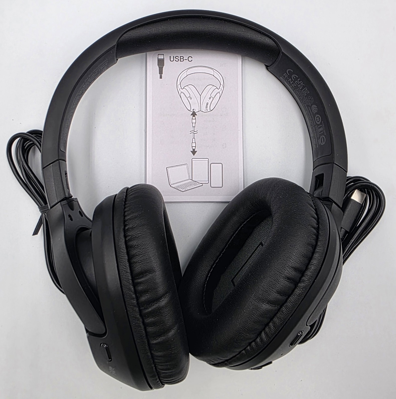 Belkin Wireless Over-Ear Headphones | iPhone Samsung Compatible | HD Sound | 60H