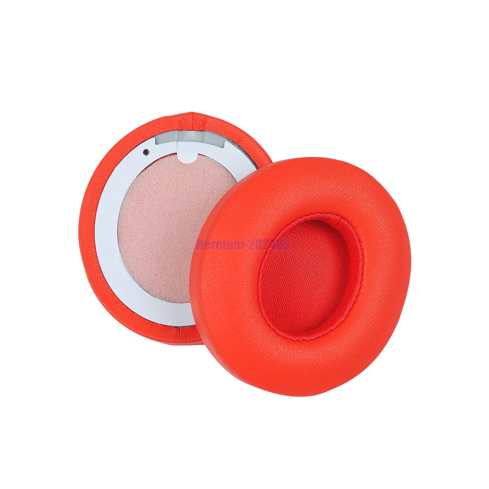 1 Pair Ear Pads Cushion For Beats Dre Solo 2 3 Headphones Replacement China Red