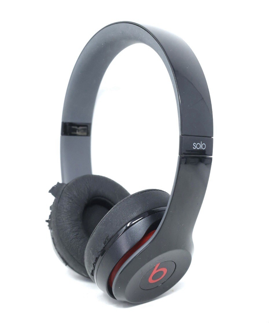 Beats by Dr. Dre Solo2 Over Ear Wired Headphones B0518 Light Gray HEADPHONE ONLY