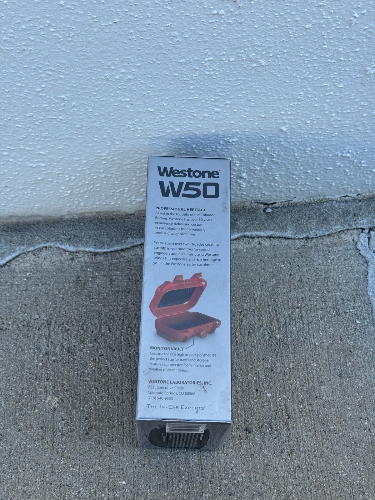 Westone W50 Signature Series Up & Over Cord Routing System Keeps Headphones Sec