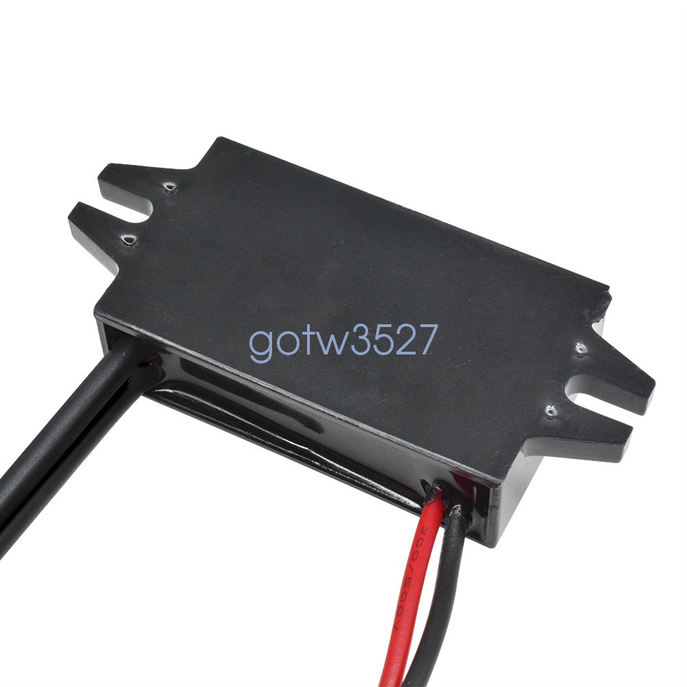 50PCS 12V to 5V Dual USB Power Adapter Converter Cable Connector
