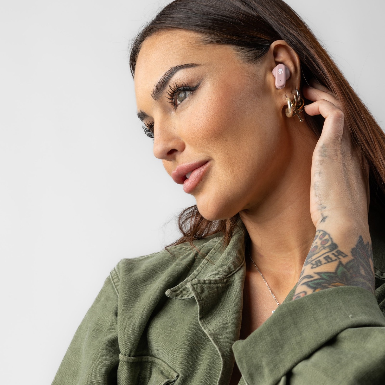 Skullcandy Dime 3 XT True Wireless in-Ear Earbuds, Real Tree