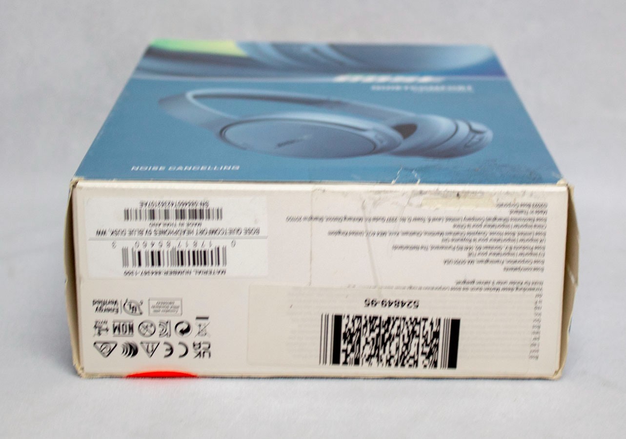 Bose QuietComfort Wireless Noise Cancelling Over-the-Ear Headphones (Blue Dusk)