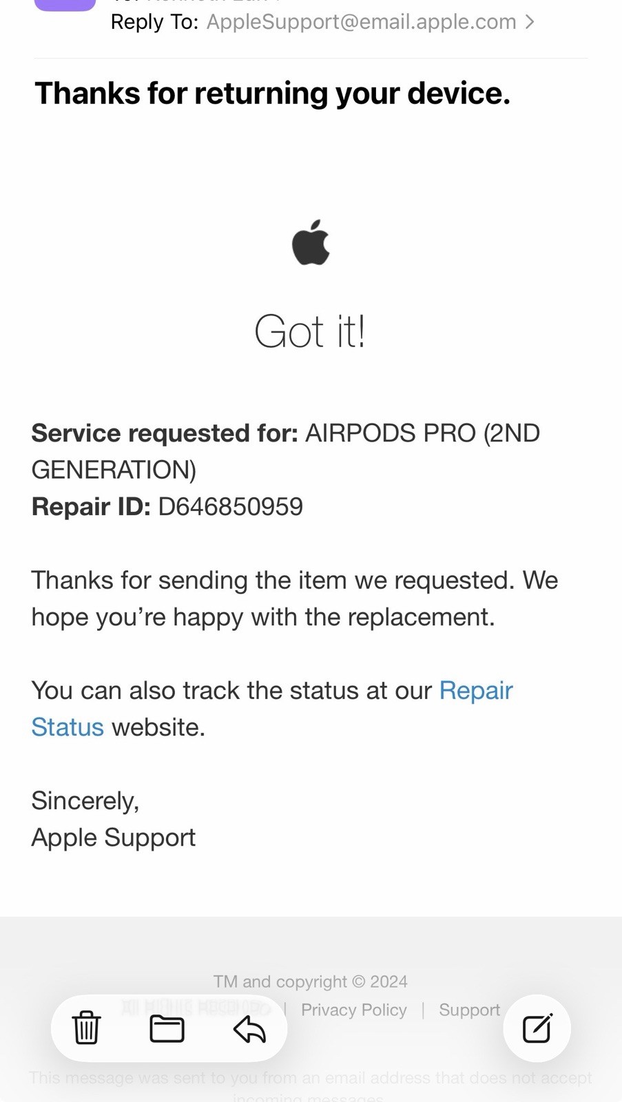 Apple AirPods Pro 2 (Lightning)