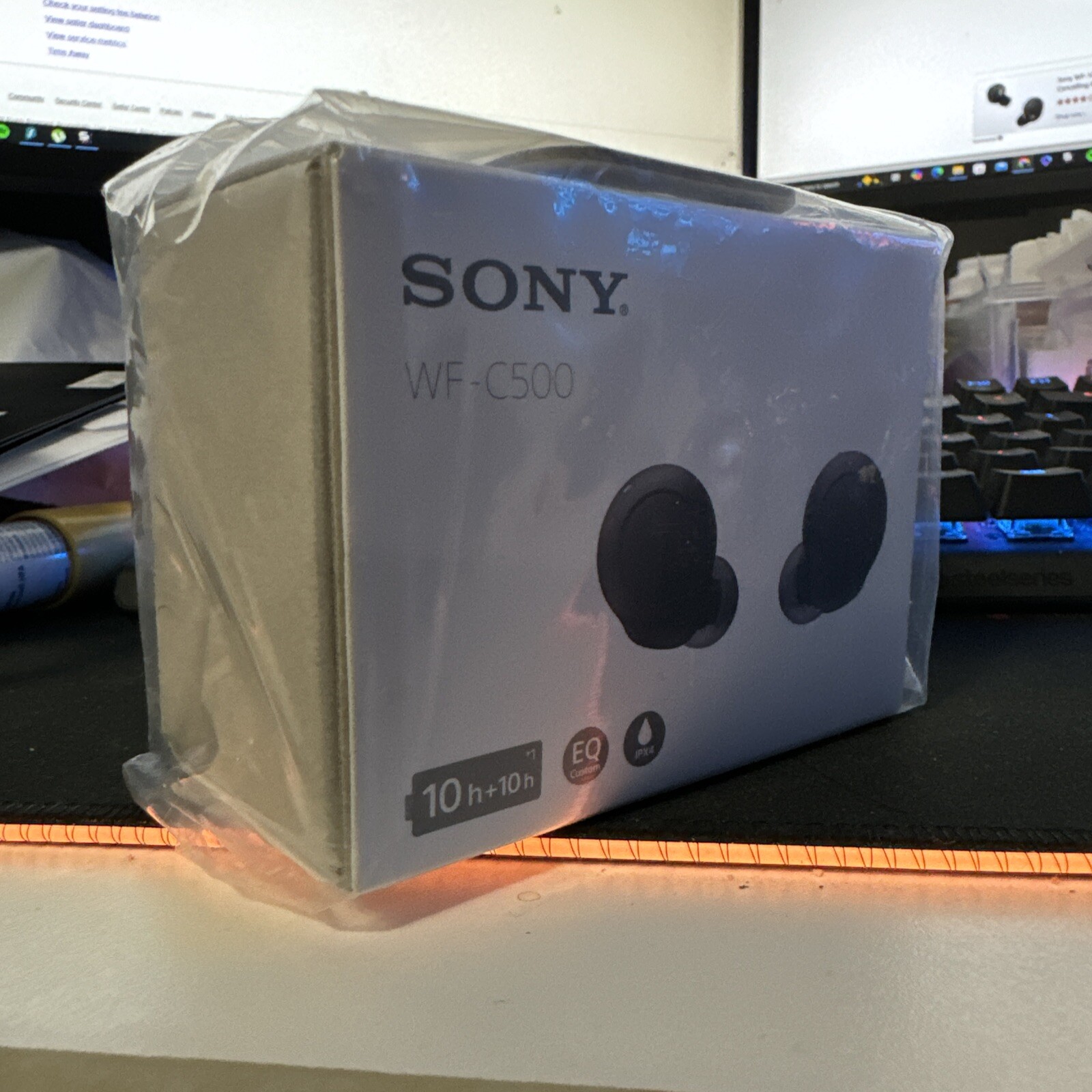 Sony WF-C500 Truly Wireless In-Ear Bluetooth Headphones – Black